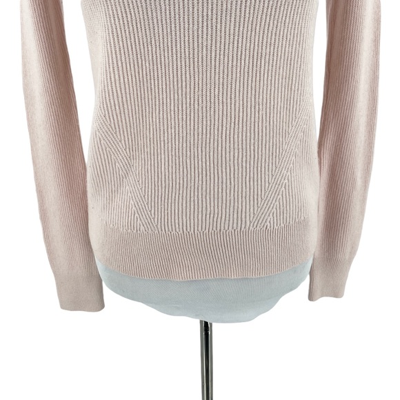 Rag & Bone Light Pink 100% Cashmere Crewneck Sweater - Picture 4 of 10